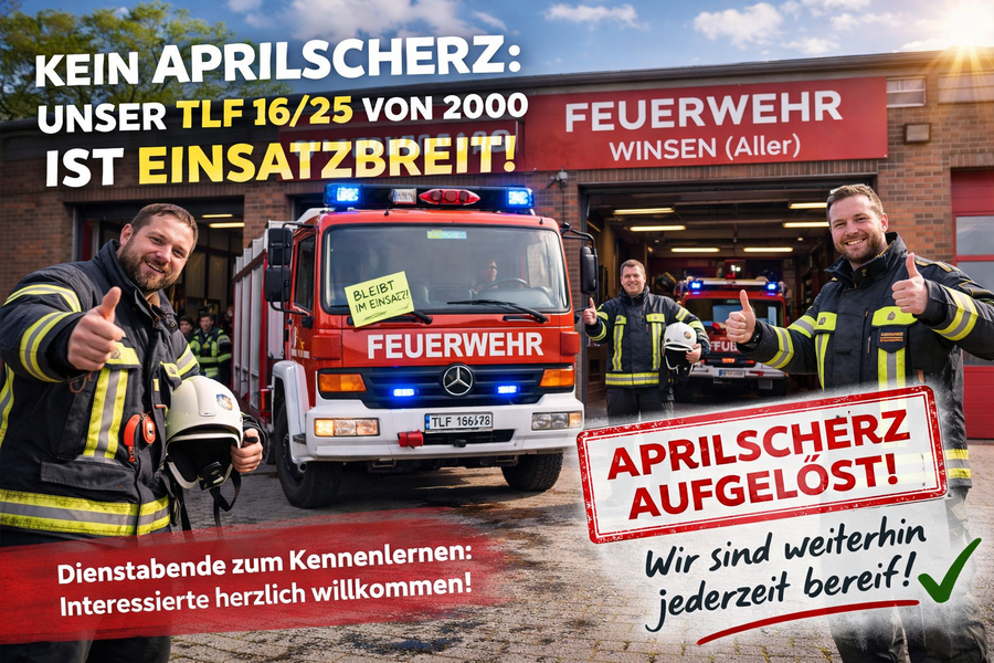Symbolbild: Auflösung Aprilscherz