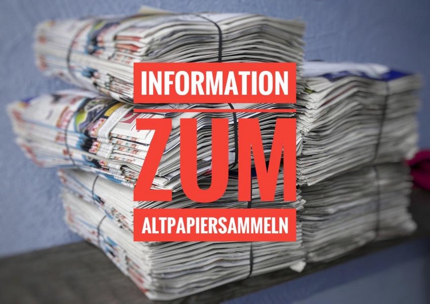 Symbolbild Papiersammlung